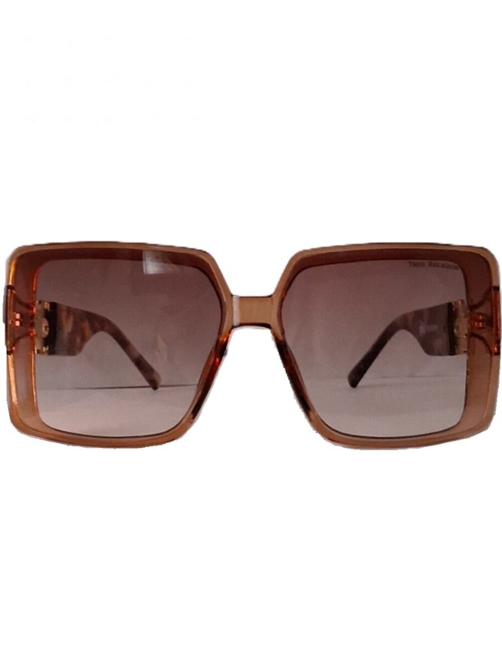 True Religion Amber Gradient Oversized Square Sunglasses - NWT - Picture 4 of 6